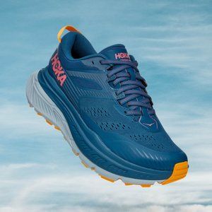 Hoka Stinson ATR 6 in Moroccan Blue / Saffron - Size 8.5